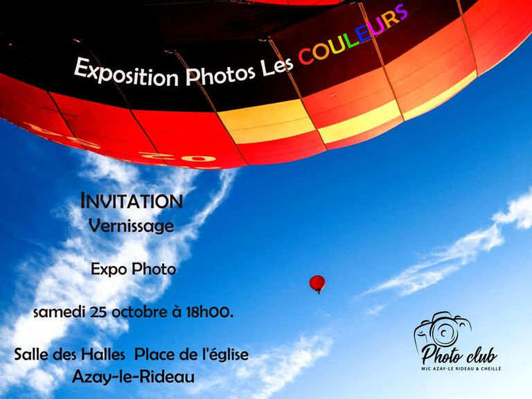 Expo Photo 25-26 octobre à Azay-le-Rideau